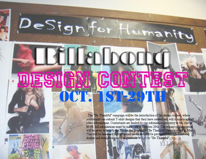 Design For Humanity T-Shirt Design Contest October 1st thru the 29th